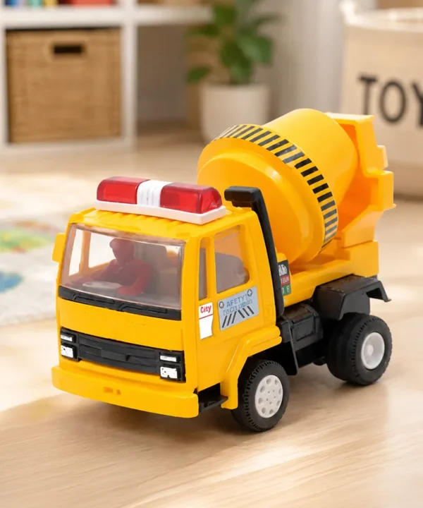 Concrete Mixer Pull Back Toy
