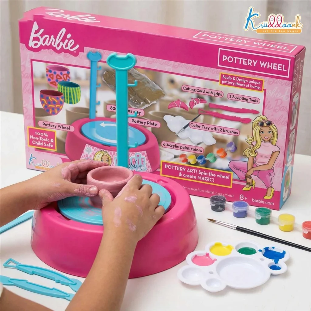Barbie Theme Pottery Wheel