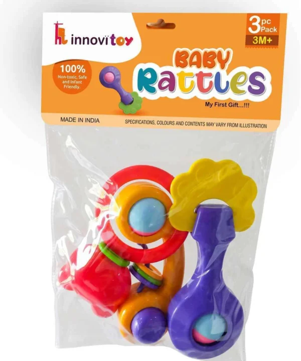 Baby Rattles Set 3Pcs