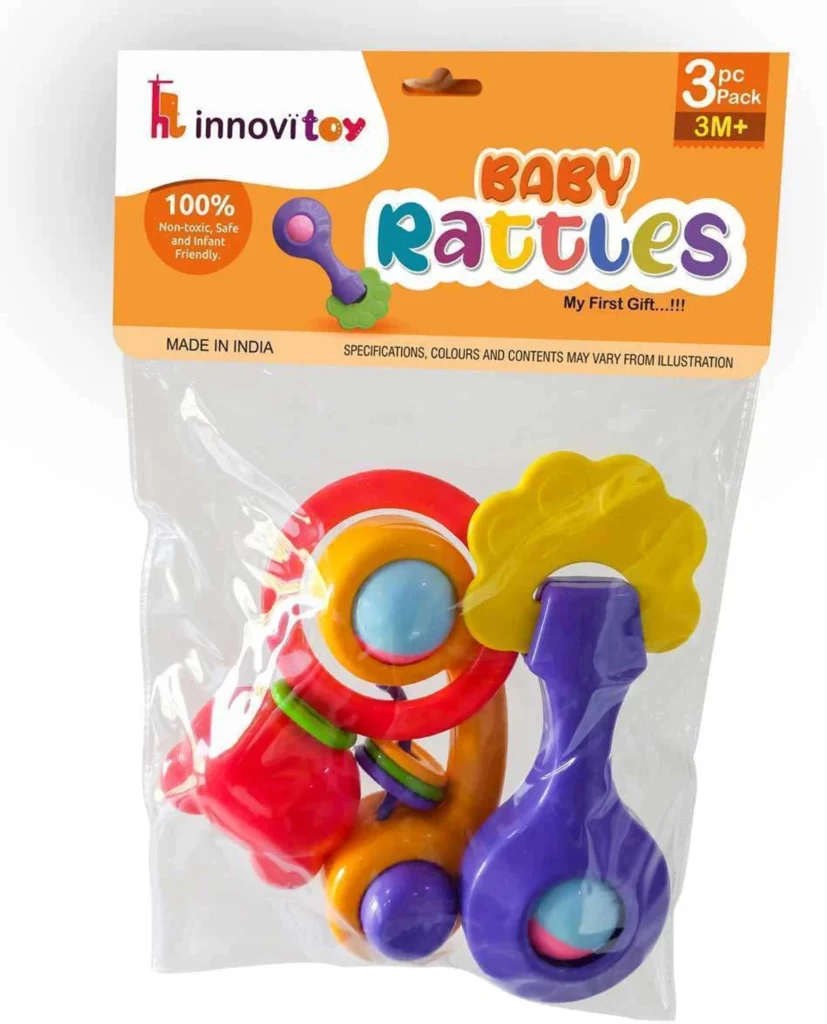 Baby Rattles Set 3Pcs
