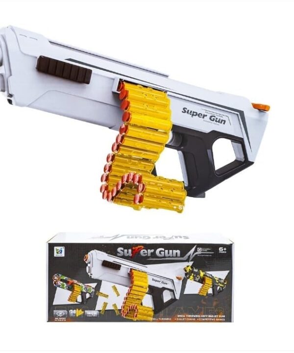 Kids Blaster Gun Toy with Safe Soft Bullets,