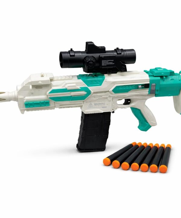 Click to see full view Soft Bullet Gun Toy for Kids, Blaze Strom X7 Automatic