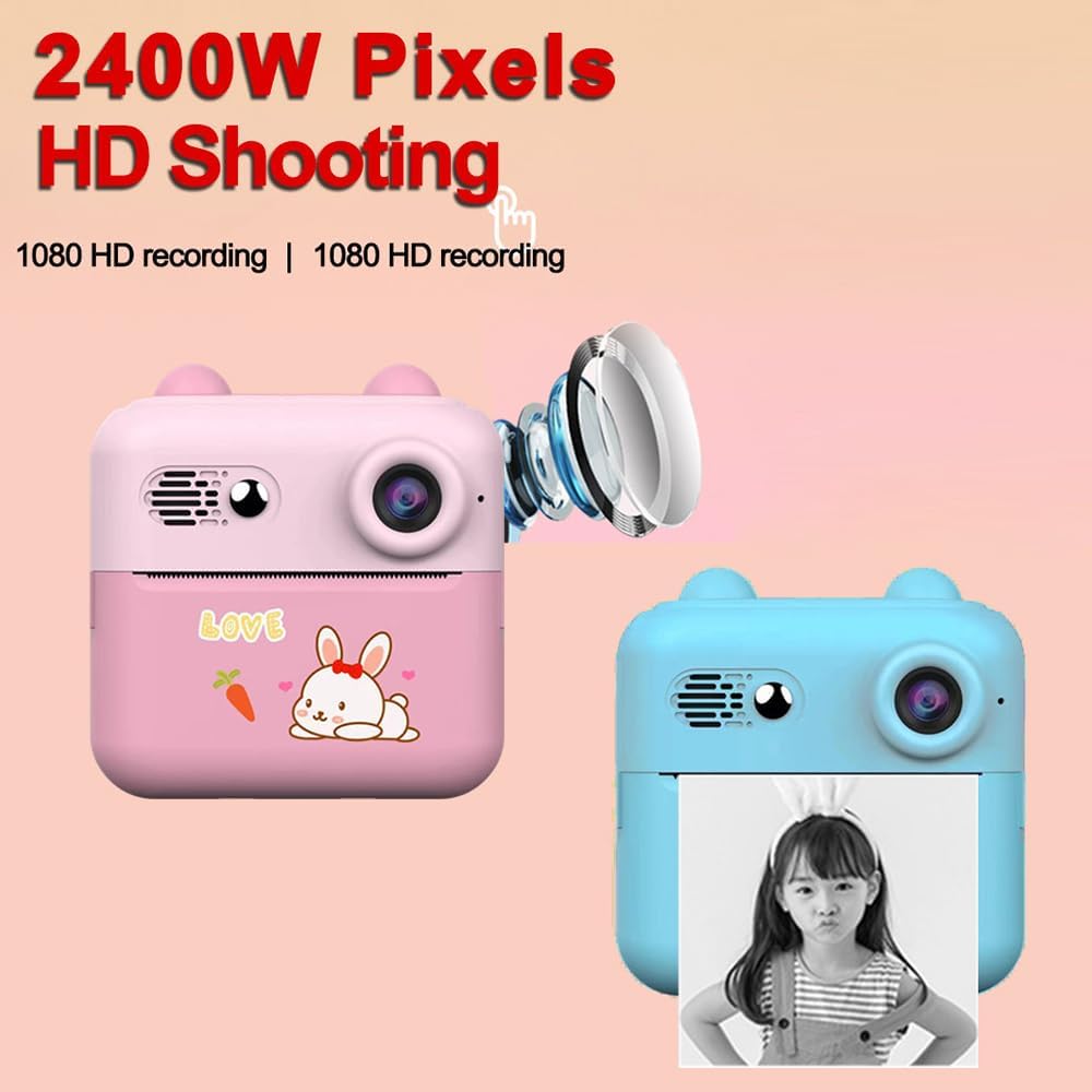 1080P Instant Print Camera