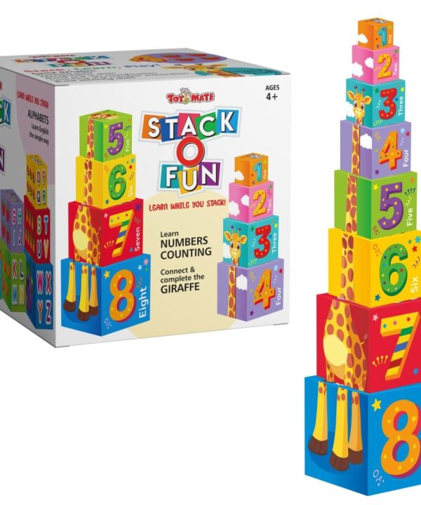 Stack O Fun Educational Stacking N Nesting Cubes for Kids