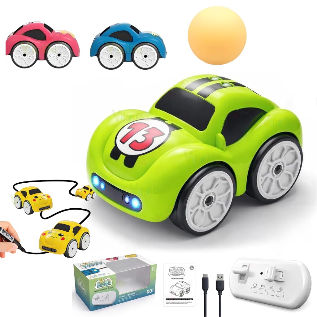 Magic Induction RC Sensor Car with 2.4GHz Remote Control,