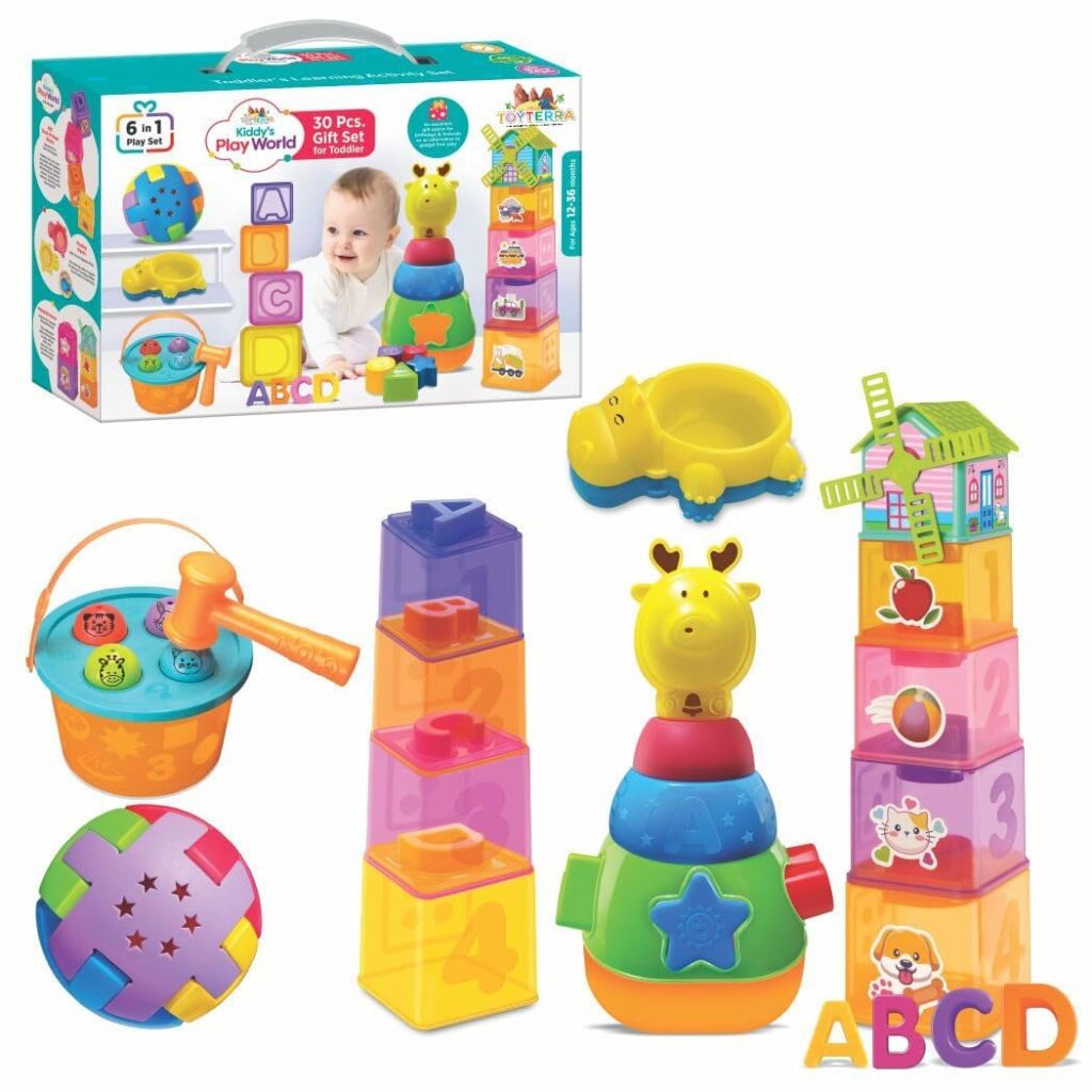 6-in-1 Toddler Activity Toy Set