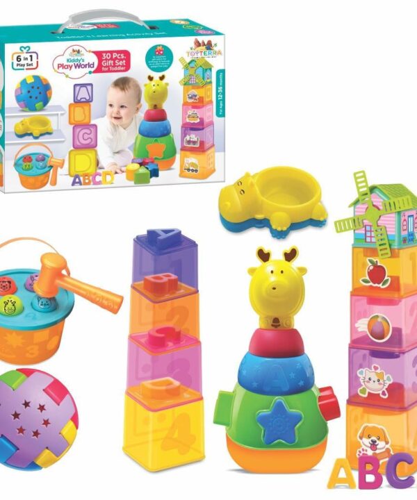 6-in-1 Toddler Activity Toy Set