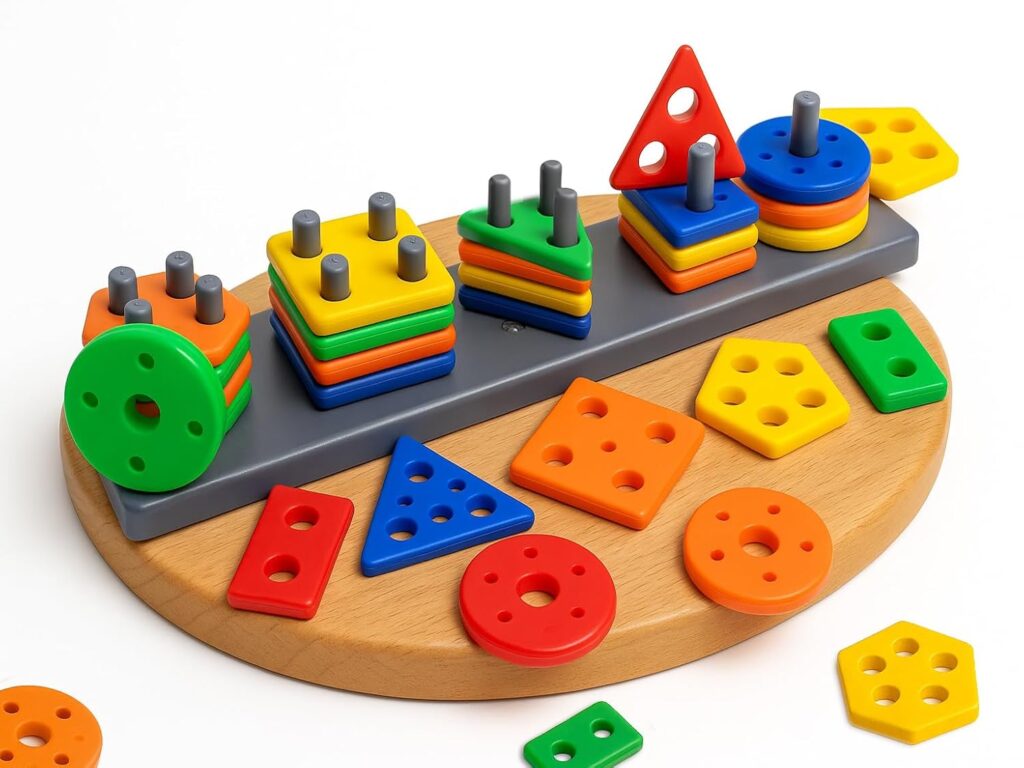 Smart Activity Fun&Learning Blocks Geometrics, Educational & Learning