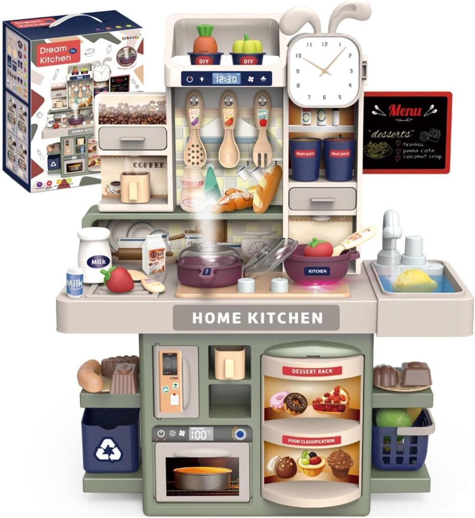 Pretend Play Kitchen Set