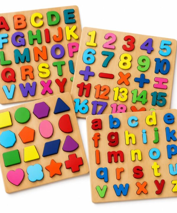 Wooden Learning Educational Game Board