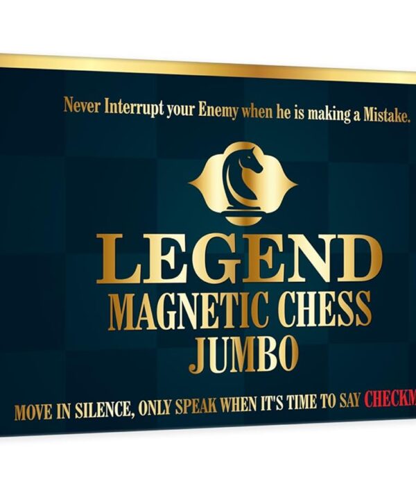 Legend Magnetic Chess Jumbo Size Foldable Magnetic Chess