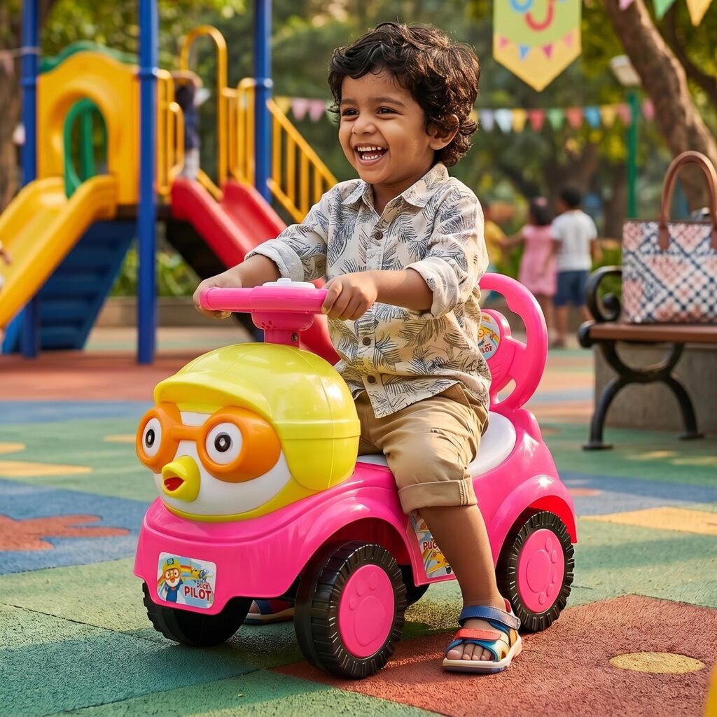 Toy Zone Duck Pilot Baby Ride On