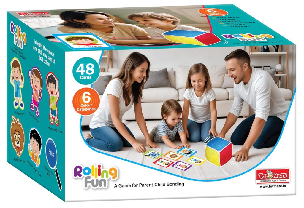Rolling Fun Educational Board Game for Kids