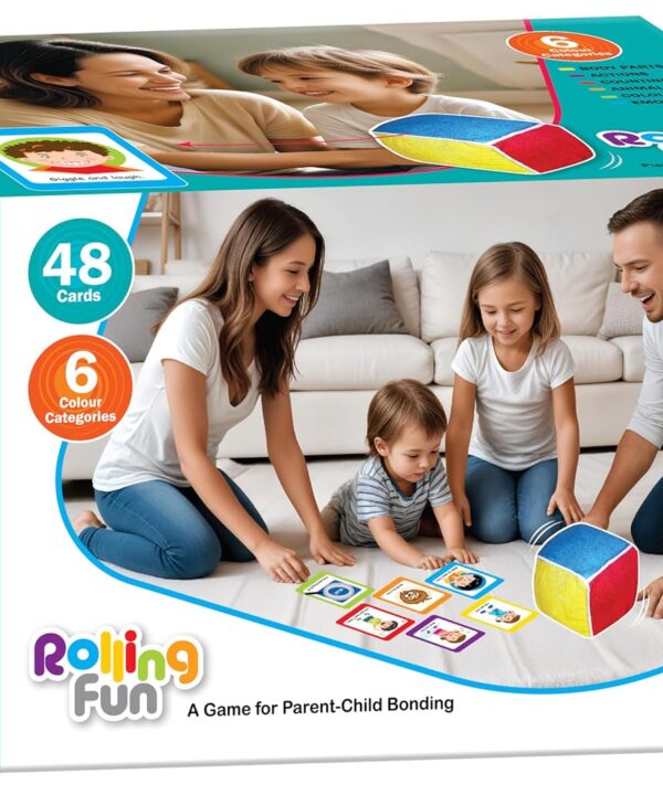 Rolling Fun Educational Board Game for Kids