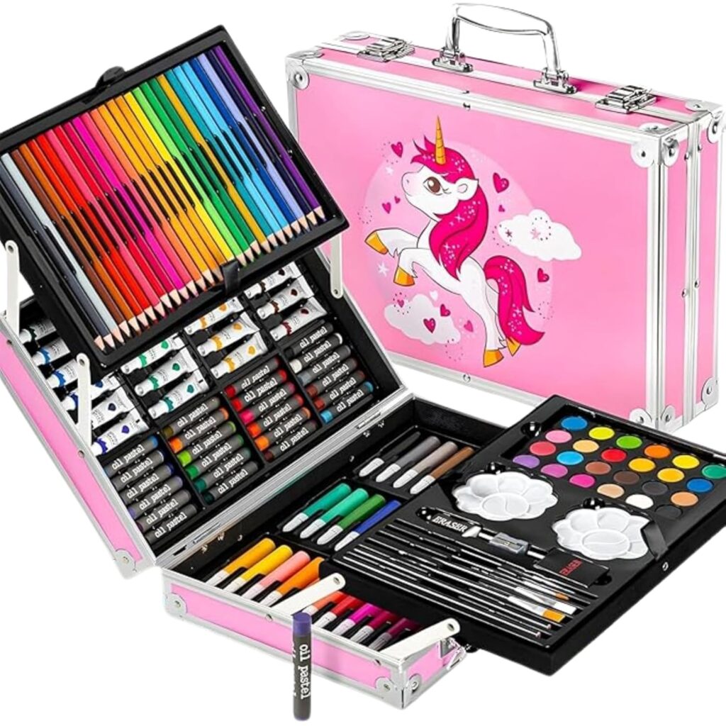 Art Set for Kids, 145 Pieces