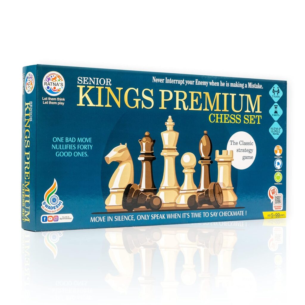 Senior King Premium Chess