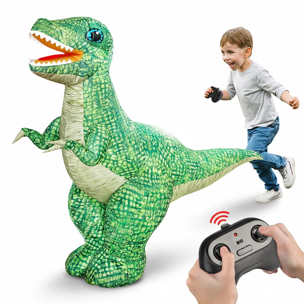 Remote Control Inflatable Dinosaur Toy
