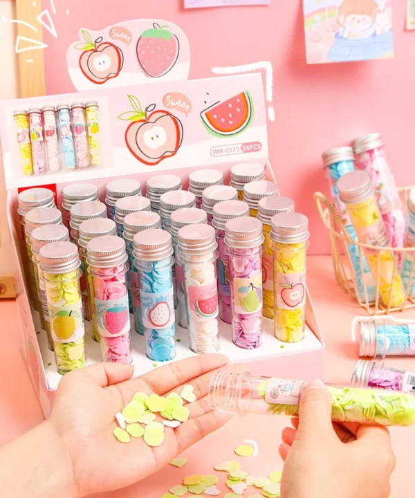 Colorful Tube Shape Paper Soap with Fragrance