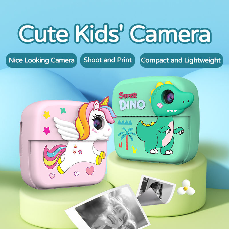 Mini Kids Video Camera Photo Camera with Printing