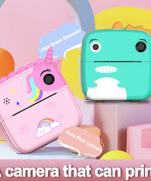 Kids Printer Cam - Click Print & Create Memories