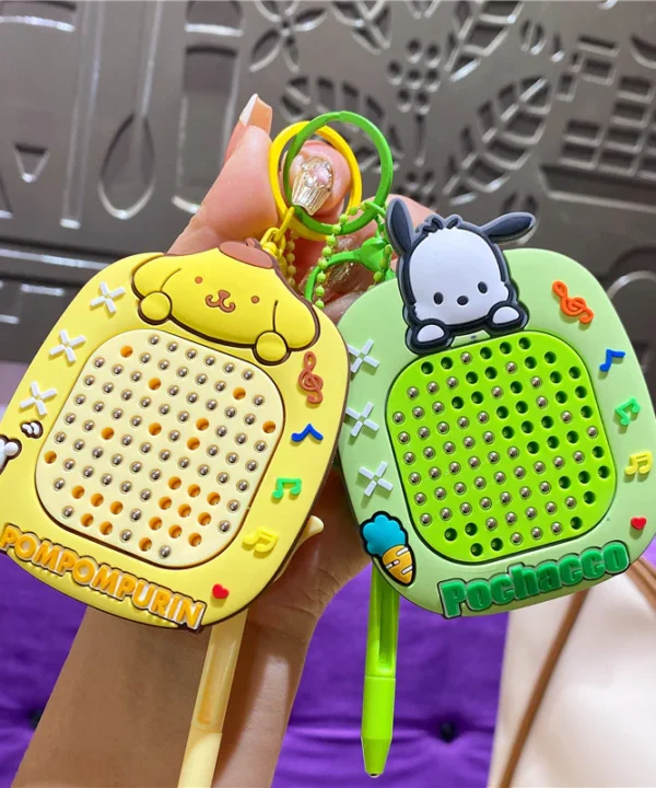 Kawaii Magnetic Drawing Board Keychain