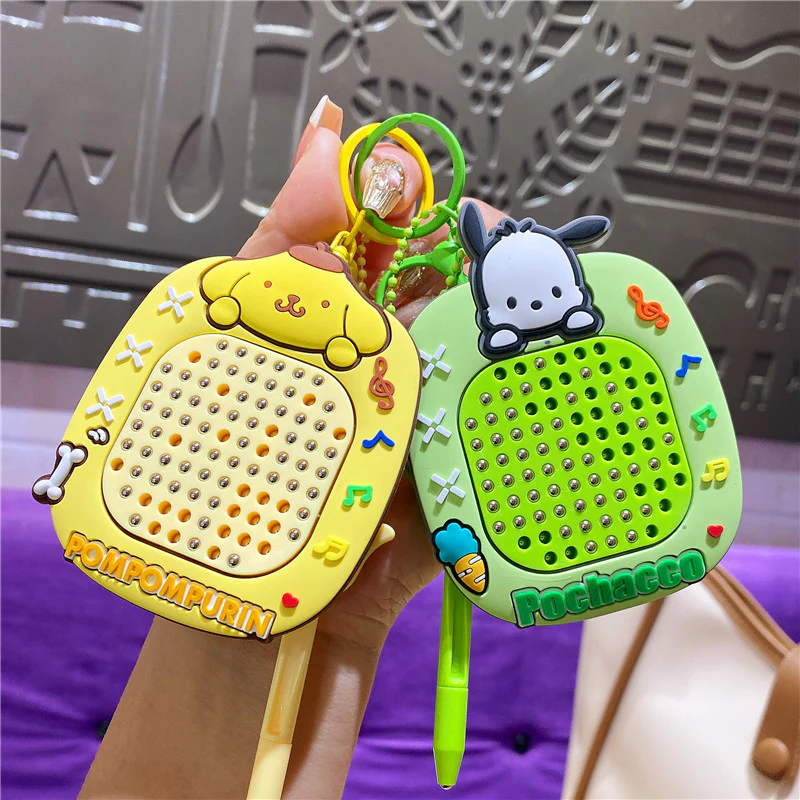 Kawaii Magnetic Drawing Board Keychain