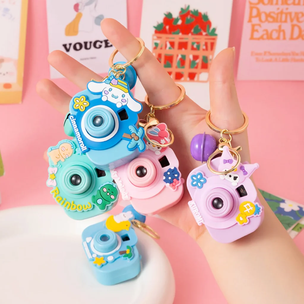 Mini Projection Camera Keychain