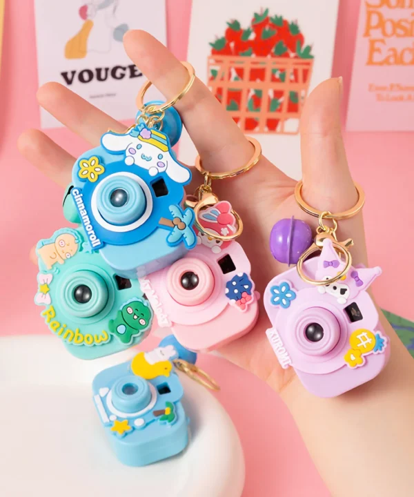 Mini Projection Camera Keychain