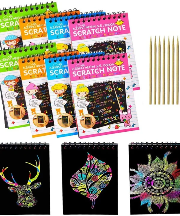 Magic Scratch Notebook/Diary