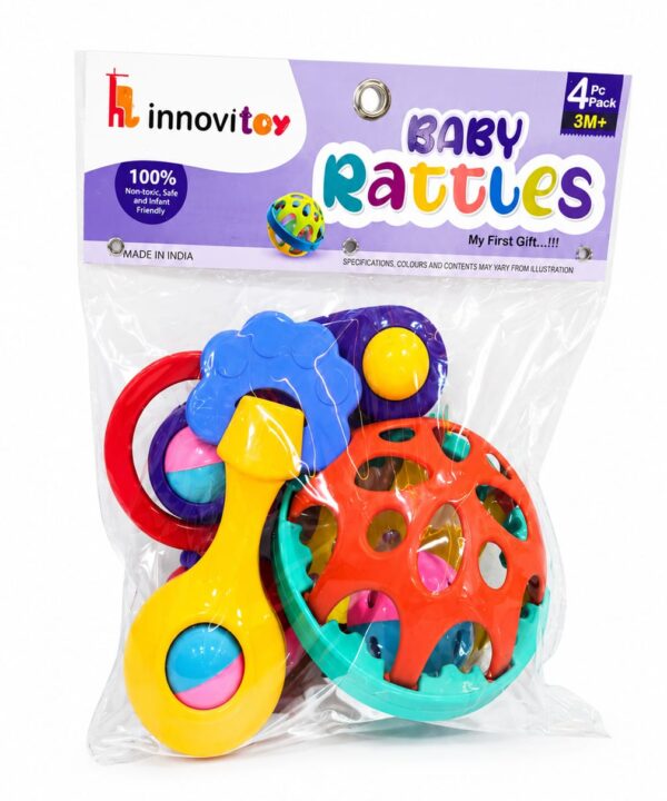 Baby Rattles 4Pcs