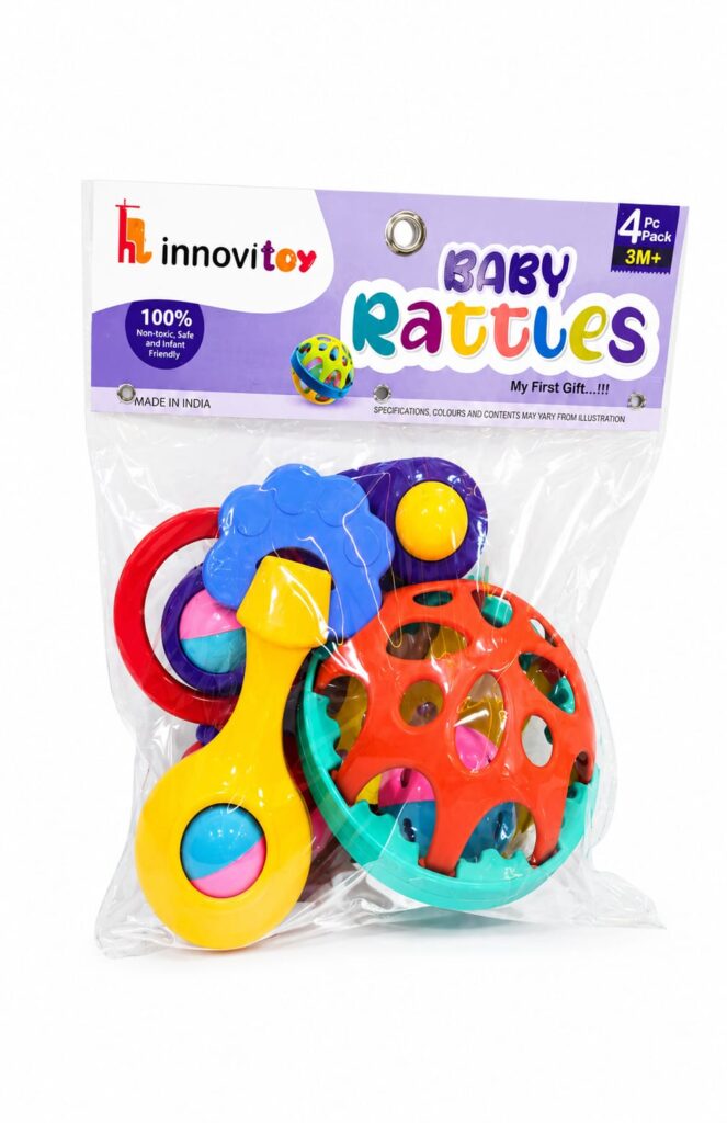 Baby Rattles 4Pcs