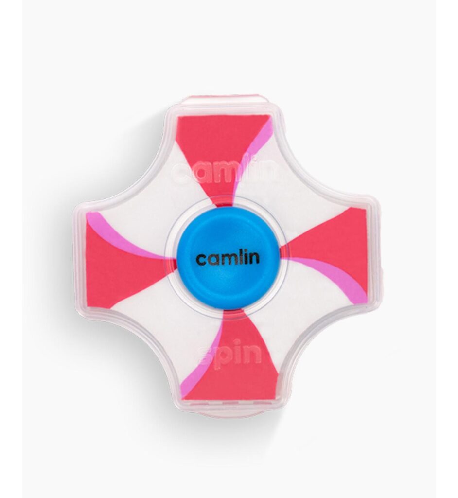 Camlin Spin Eraser Individual eraser in red
