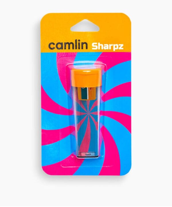 Camlin Sharpz Individual sharpener in orange