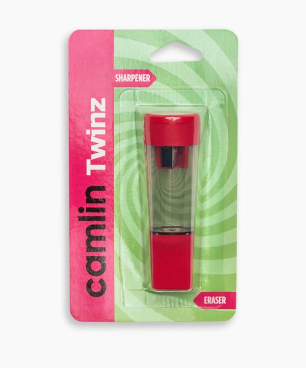 Camlin Twinz Eraser-sharpener combo