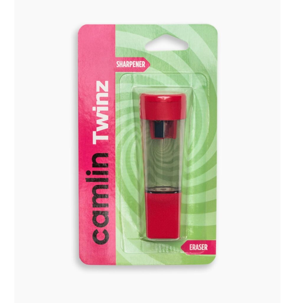 Camlin Twinz Eraser-sharpener combo
