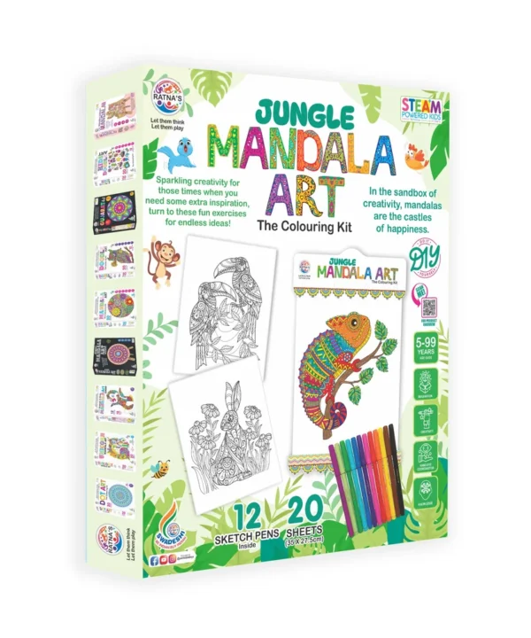 Jungle Mandala Art