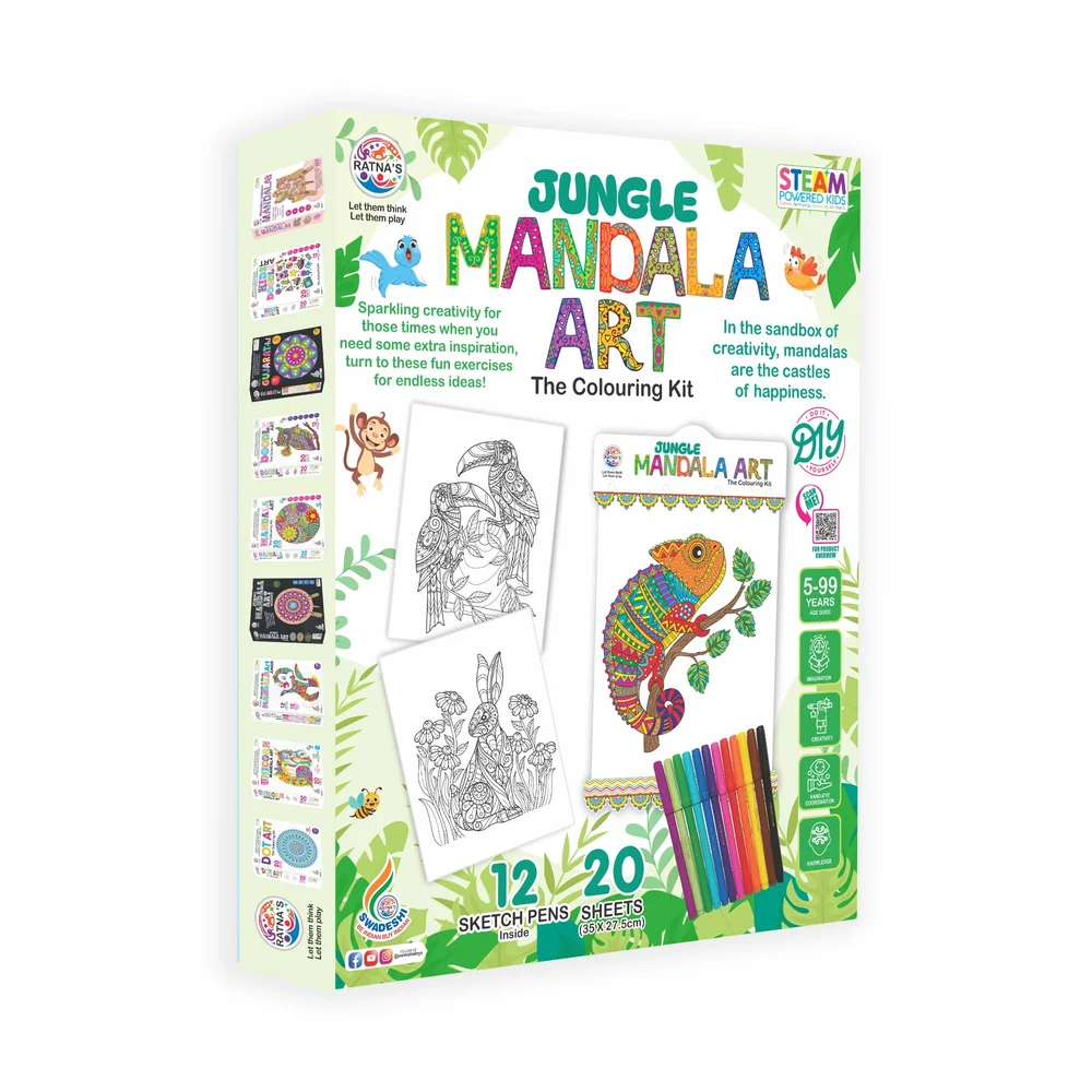 Jungle Mandala Art