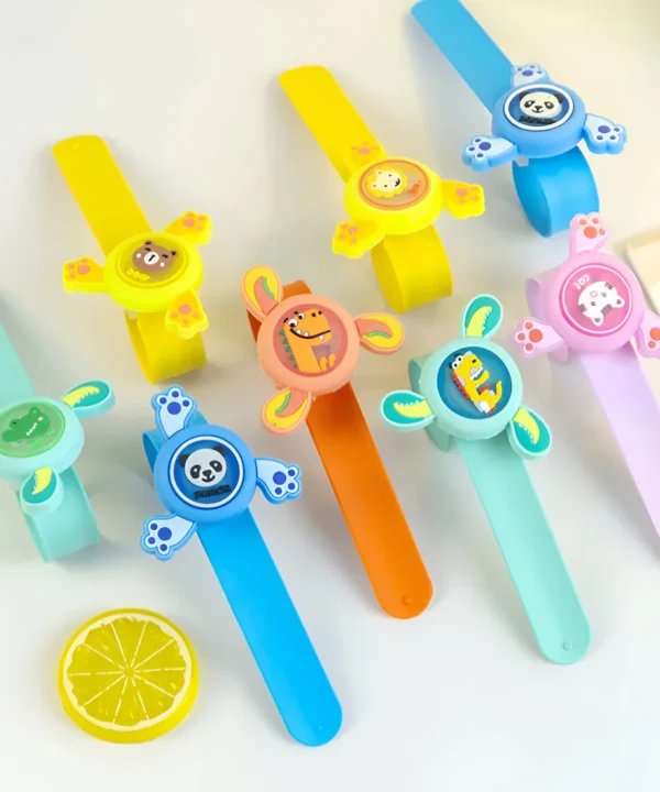 Cartoon Design LED Light Wristband Spinner