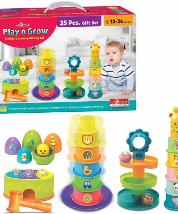 Play N Grow - A 5 in 1 Toddler's Learning Activity Baby Gift Set